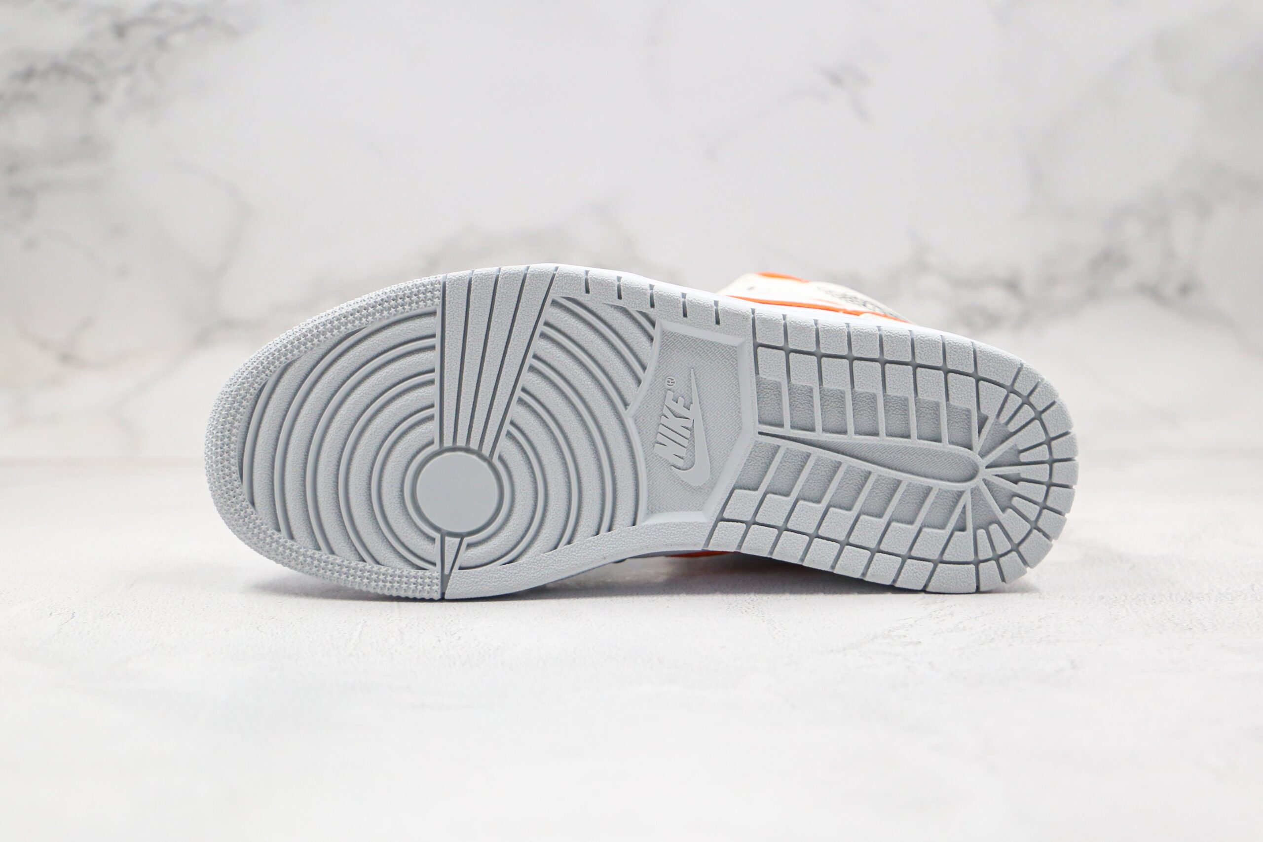 Jordan 1 Mid Starfish Pure Platinum - Imagem 7