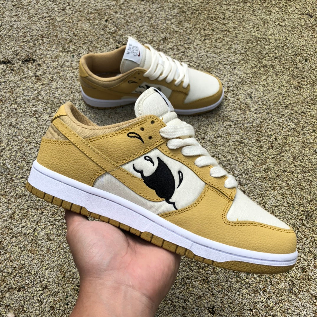 Nike Dunk Low Retro Sun Club Wheat Grass Orange - Imagem 2