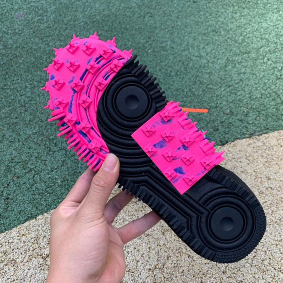 Nike Air force 1 Mid Off White Black - Imagem 6