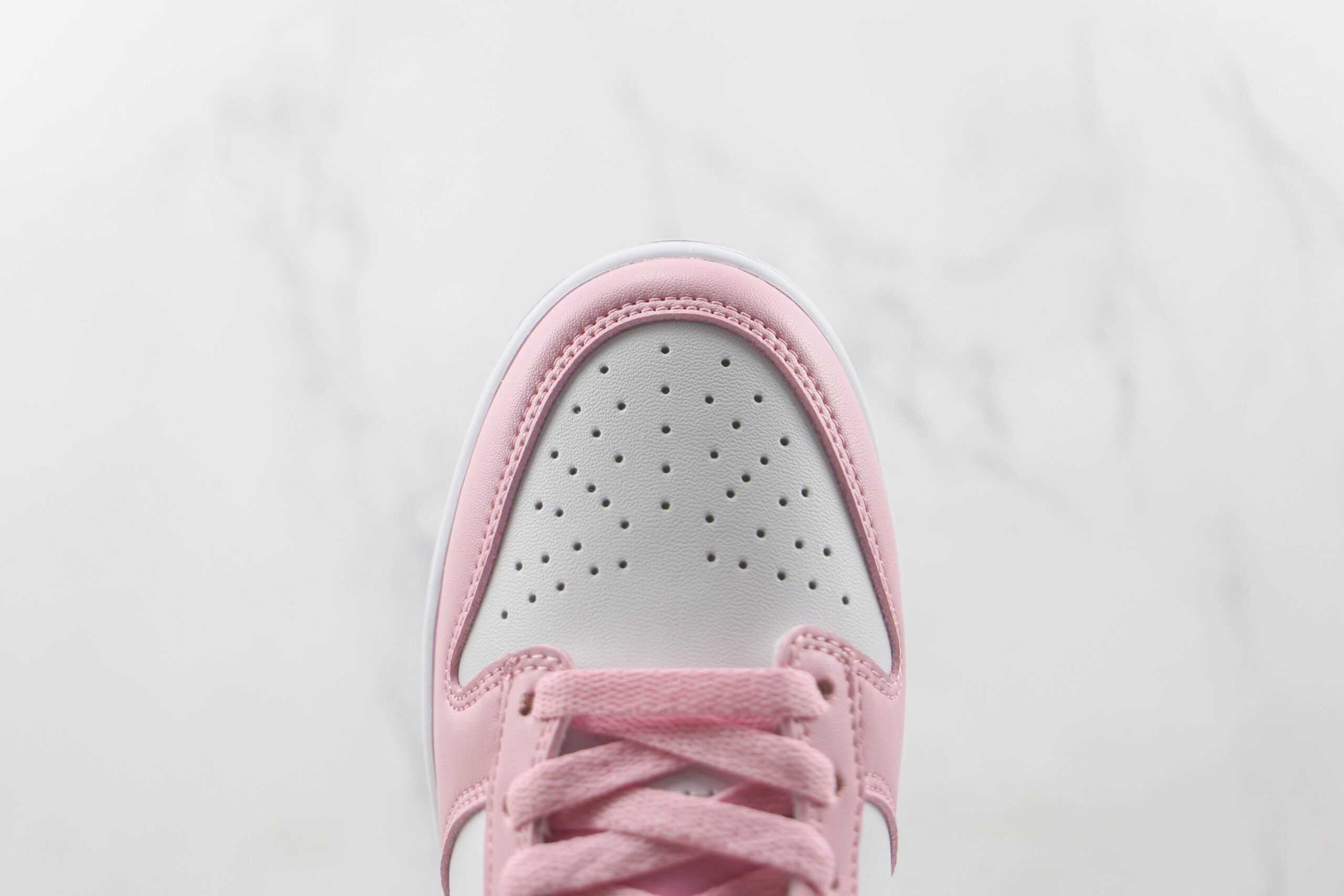 Nike Dunk Low Pink Red White - Imagem 3