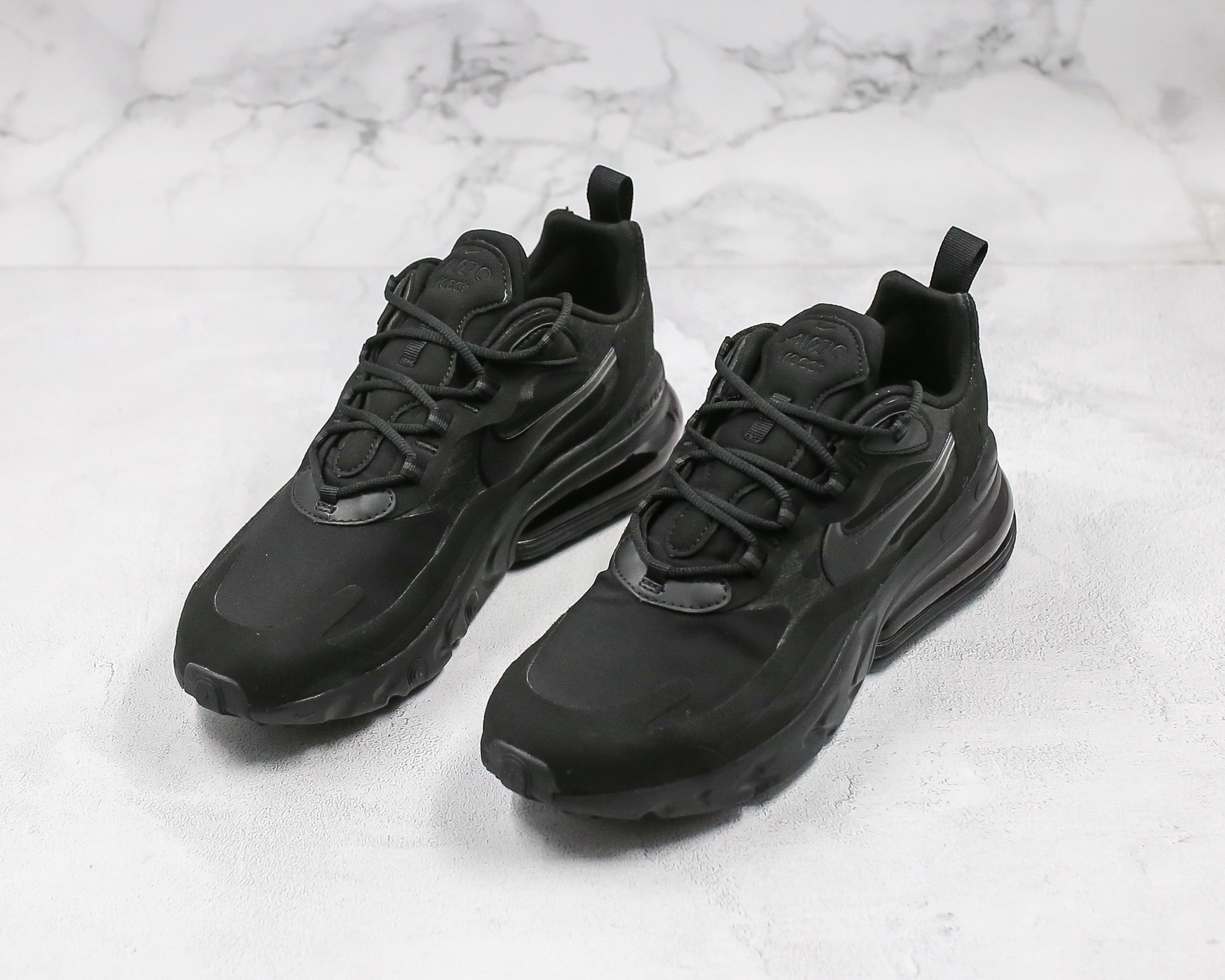 Nike Air Max 270 React Triple Black - Imagem 6