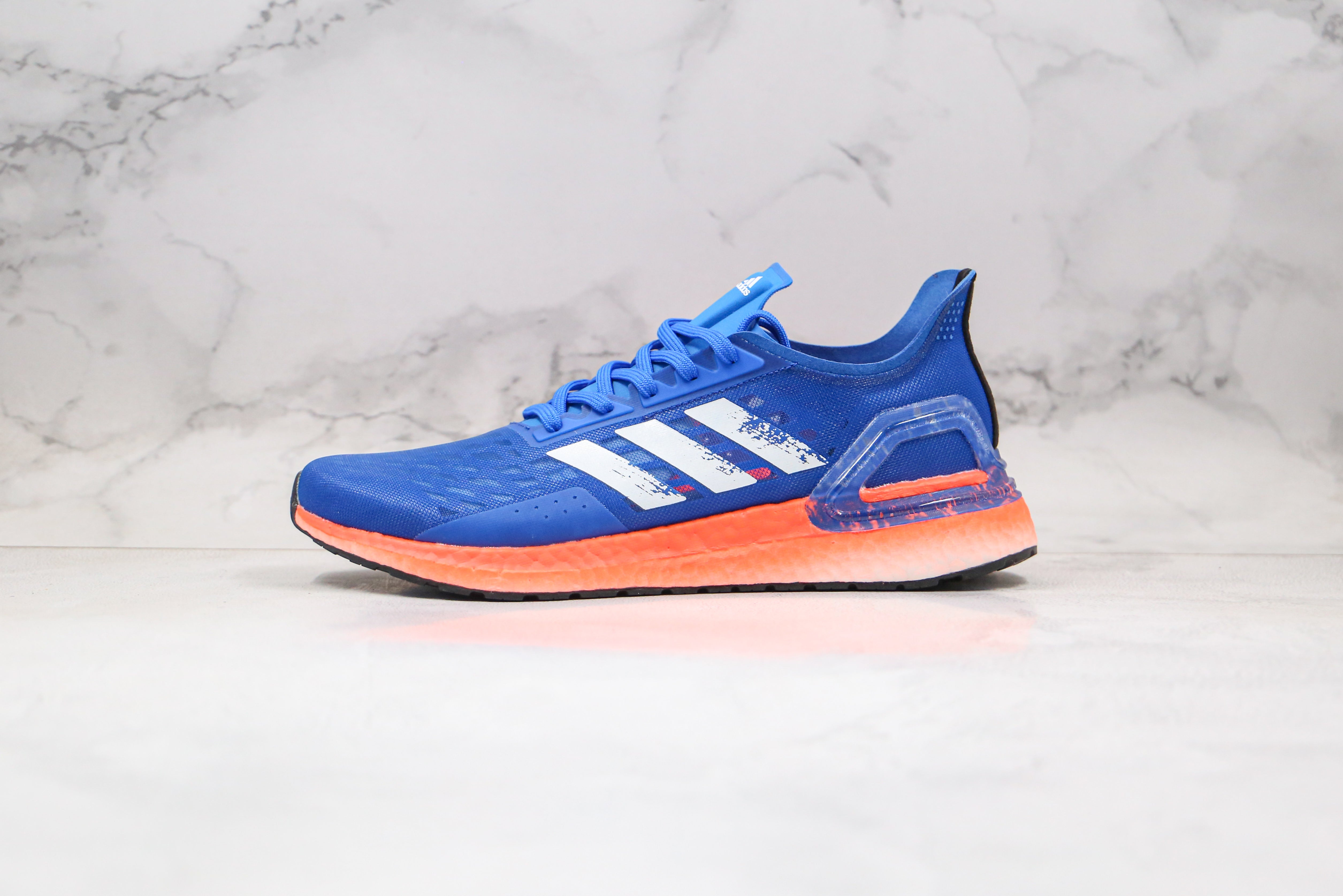 Adidas Ultraboost PB Glory Blue White Solar Red - Imagem 2