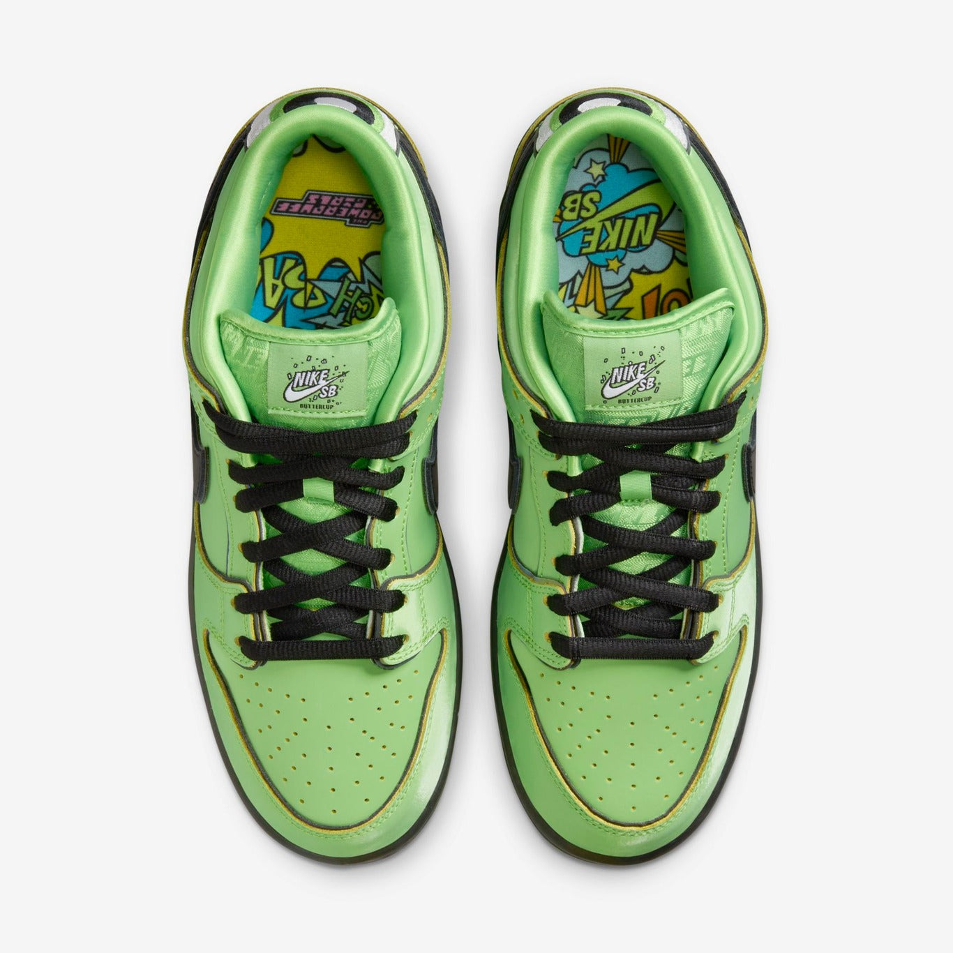 Nike SB Dunk Low The Powerpuff Girls Buttercup - Imagem 3
