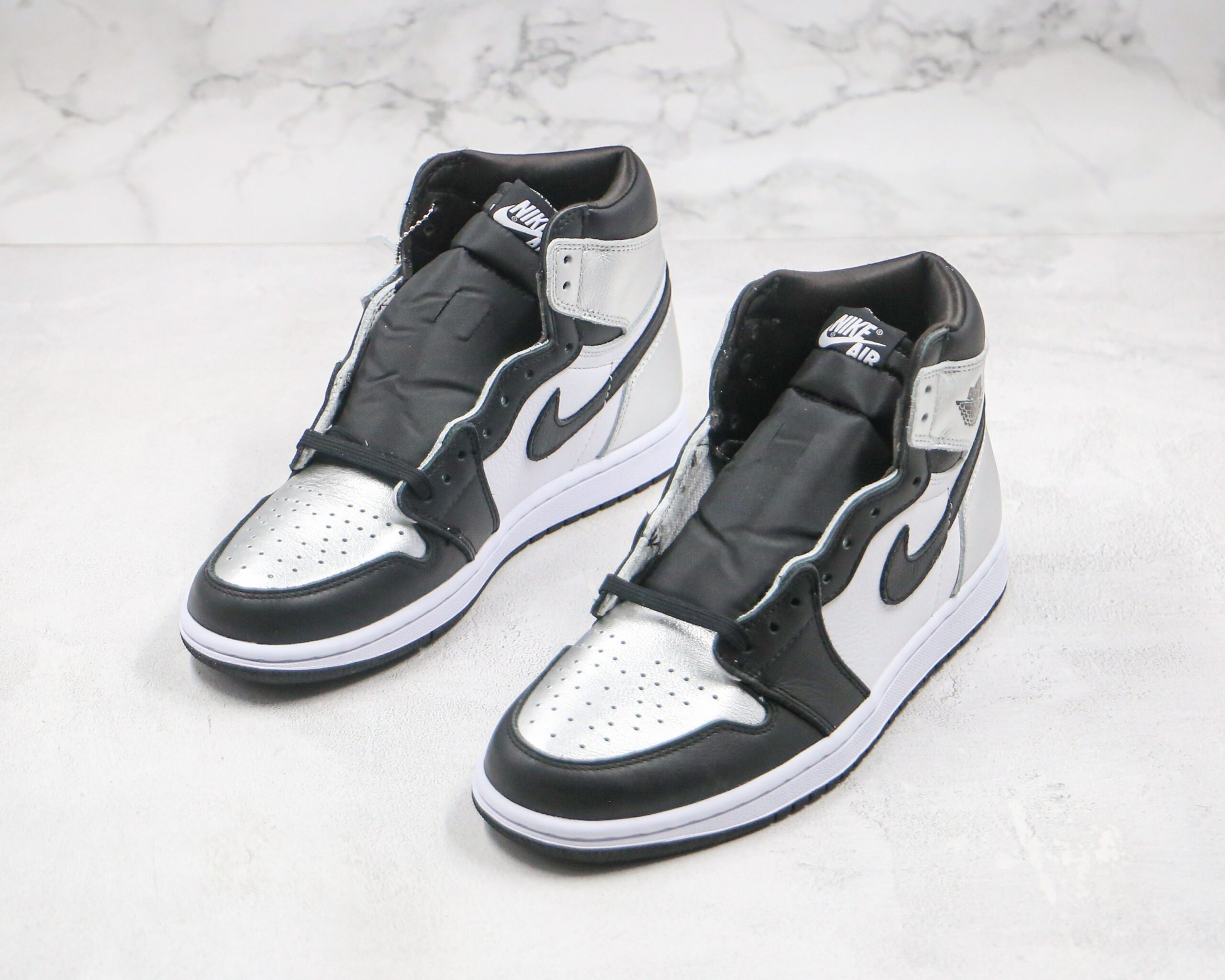 Jordan 1 Retro High Silver Toe - Imagem 5