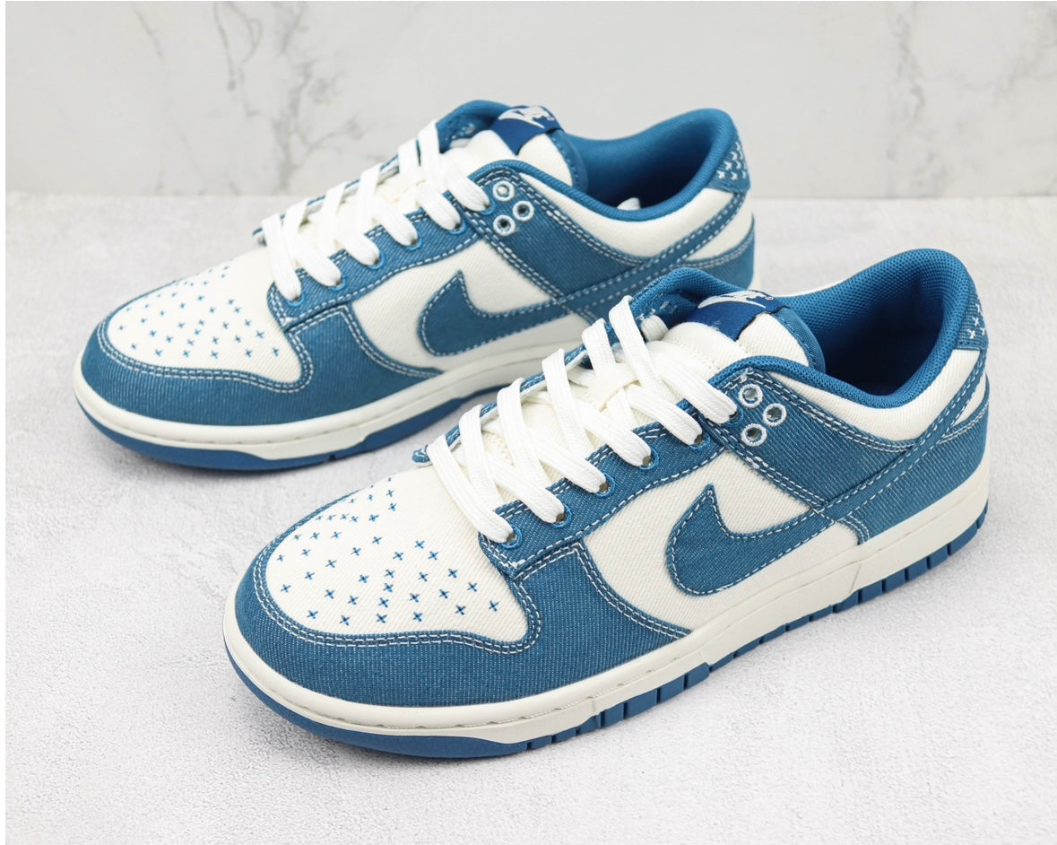Nike Dunk Low Industrial Blue Sashiko - Imagem 6