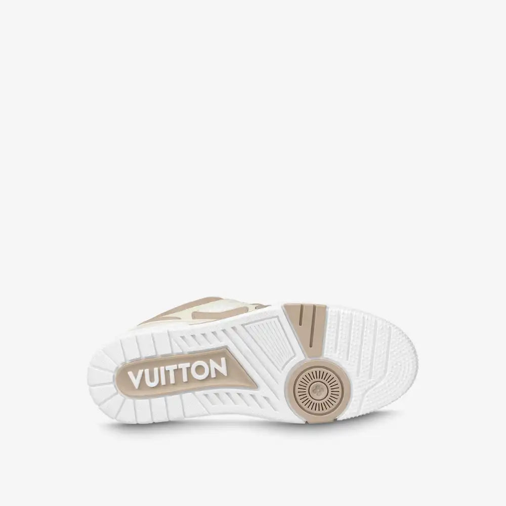 Louis Vuitton LV Skate Sneaker Beige White - Imagem 6