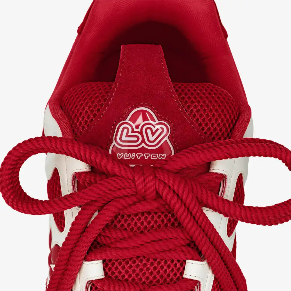 Louis Vuitton LV Skate Sneaker Red White - Imagem 6