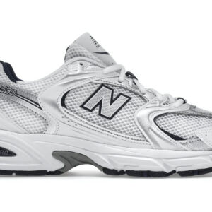 New Balance 530 White Silver Navy