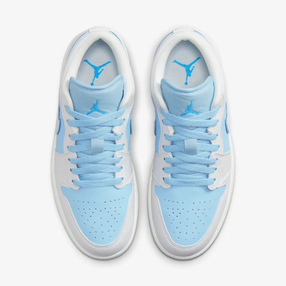 Air Jordan 1 Low Reverse Ice Blue - Imagem 4