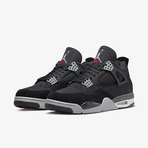 Air Jordan 4 Black Canvas - Imagem 2