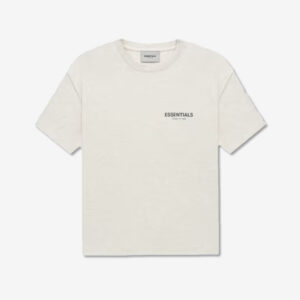 Camiseta Fear Of God Essentials Light Heather Oatmeal