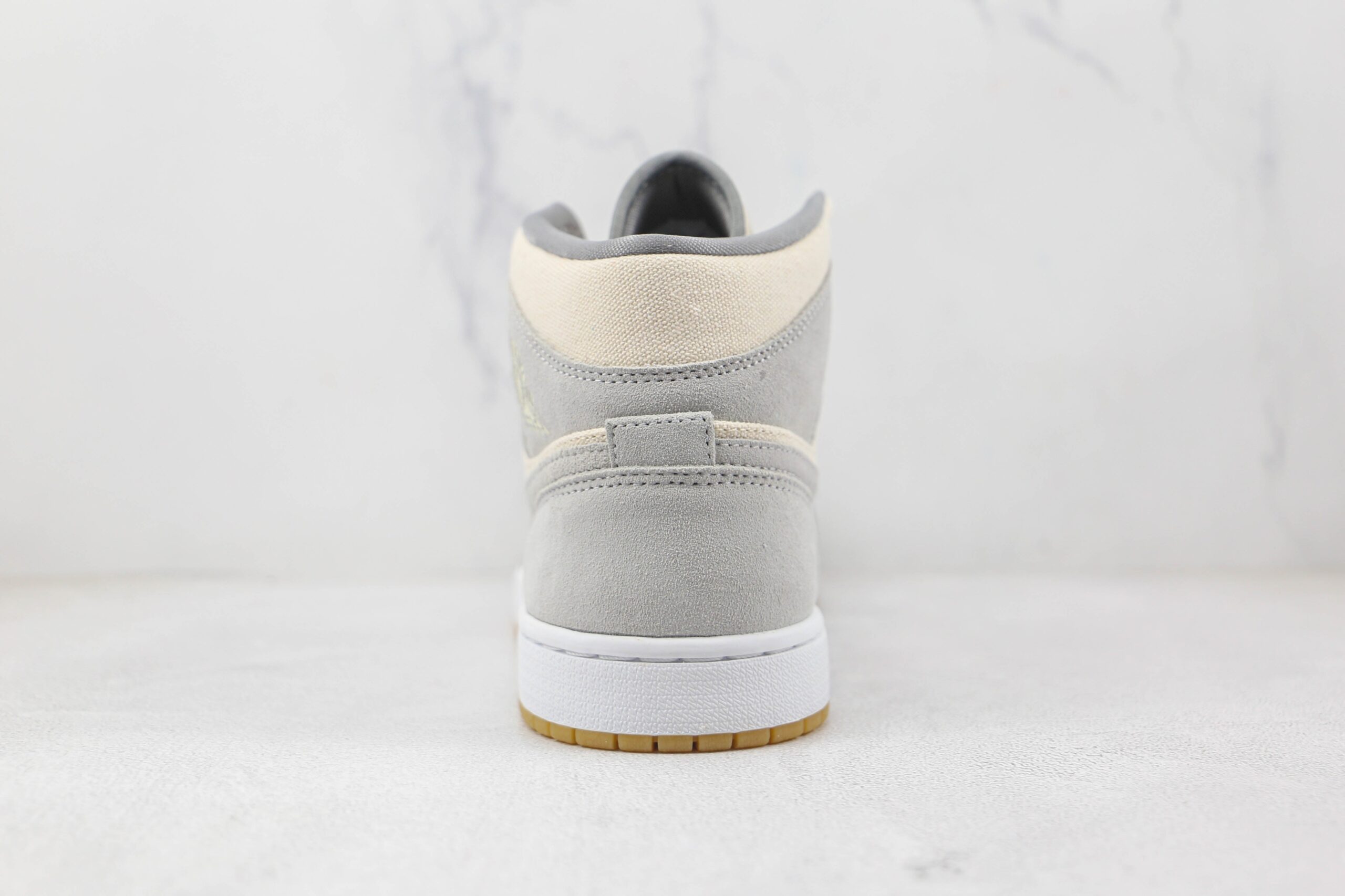 Jordan 1 Mid SE Coconut Milk Particle Grey - Imagem 4