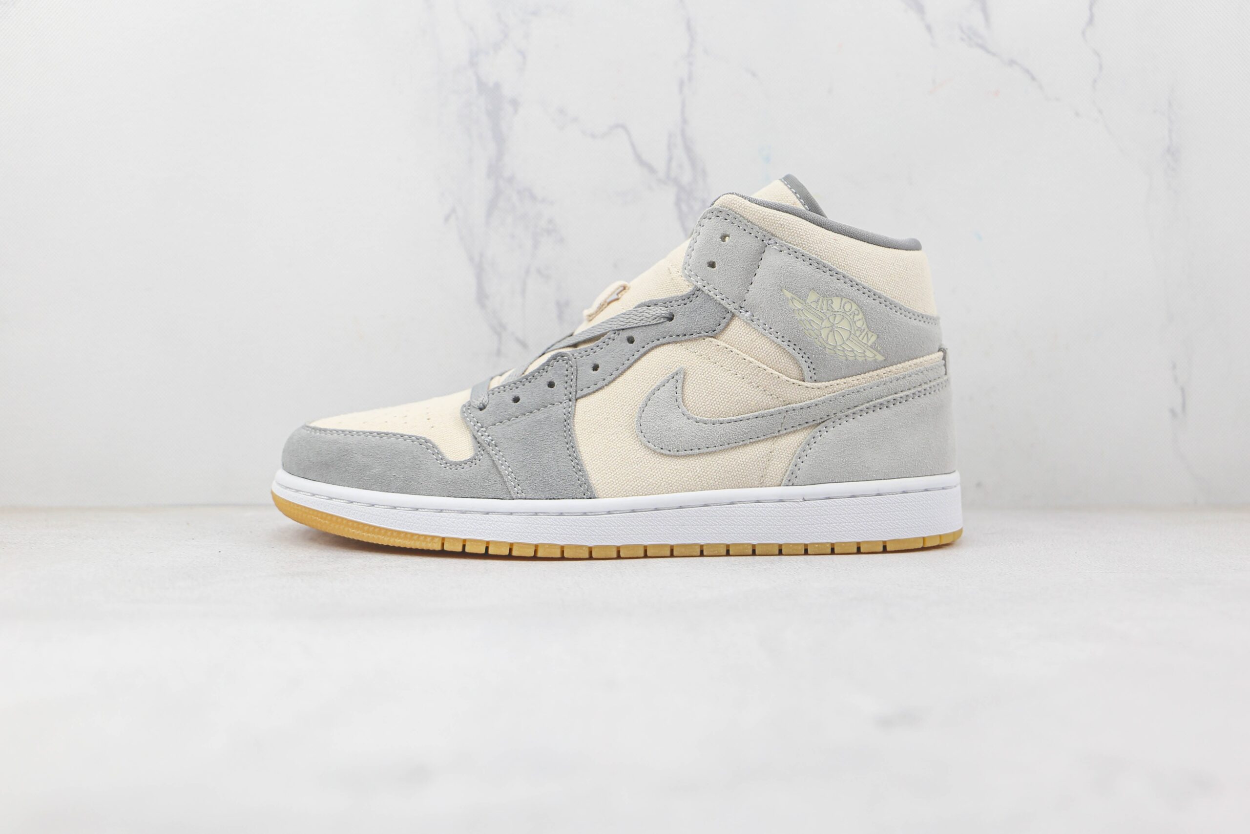 Jordan 1 Mid SE Coconut Milk Particle Grey - Imagem 2