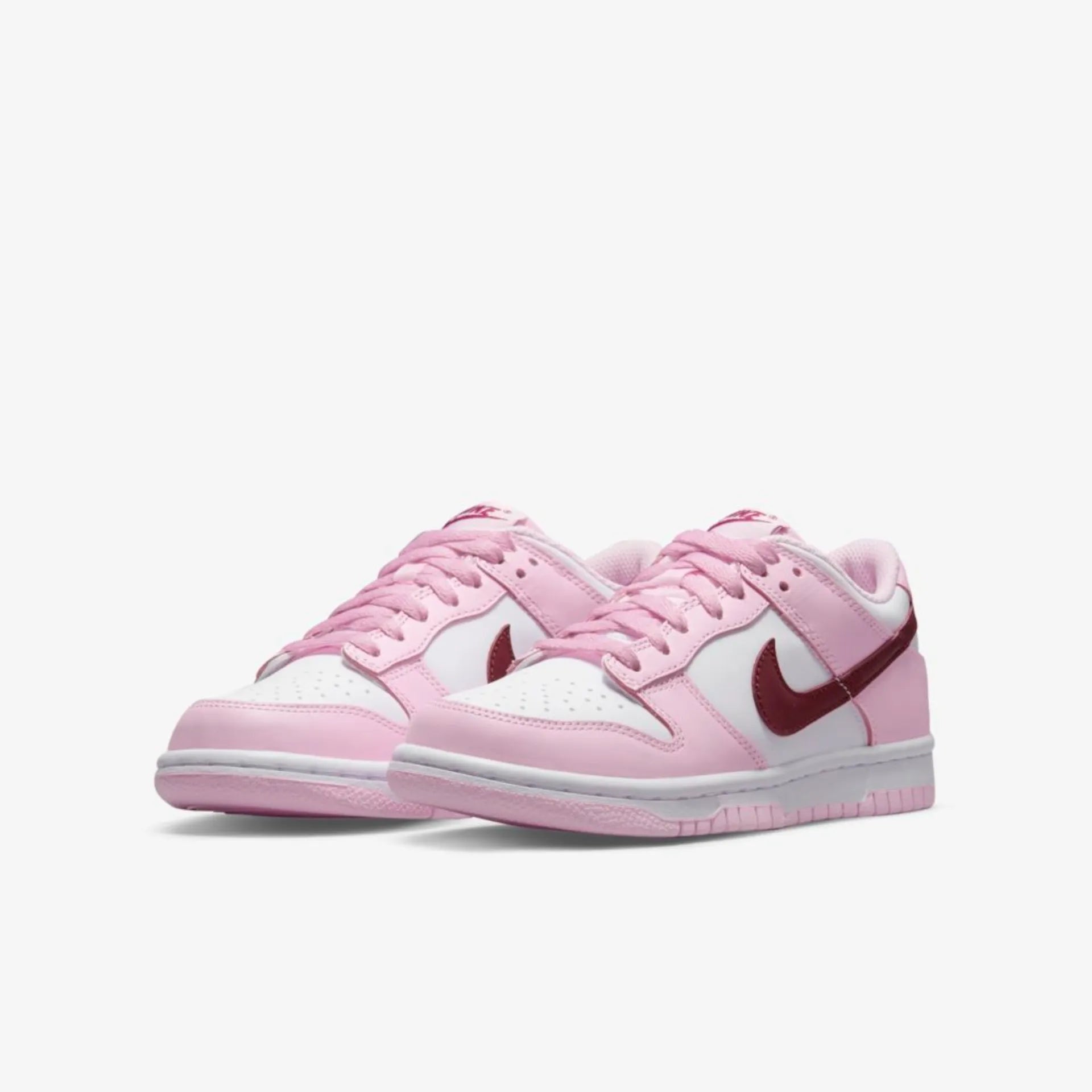 Nike Dunk Low Pink Red White - Imagem 2