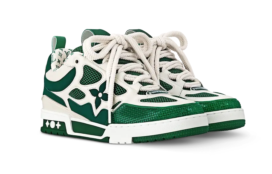 Louis Vuitton LV Skate Sneaker Green - Imagem 3