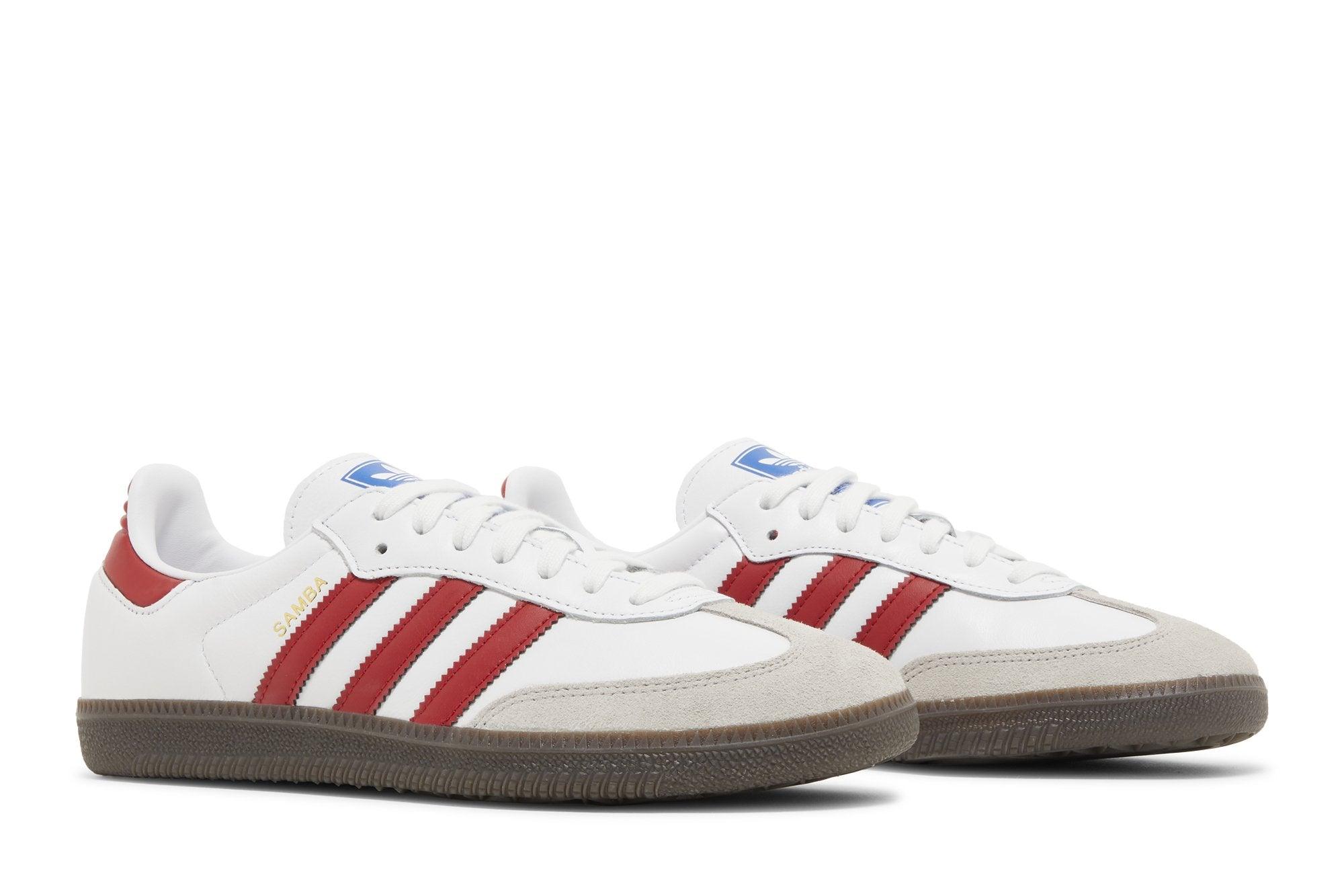 Adidas Samba OG White Scarlet - Imagem 5